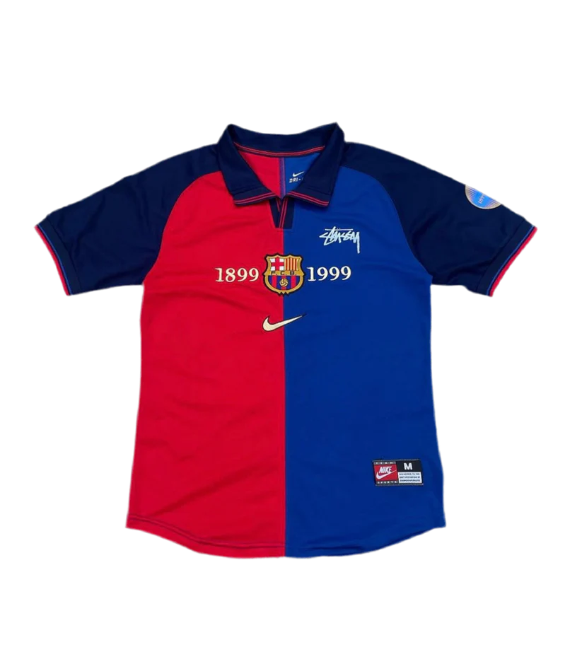 STÜSSY X “RETRO FC BARCELONA” JERSEY