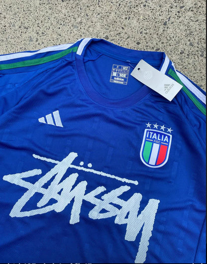 STÜSSY X “ITALY” JERSEY - BLUE