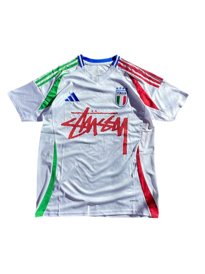 STÜSSY X “ITALY” JERSEY - white