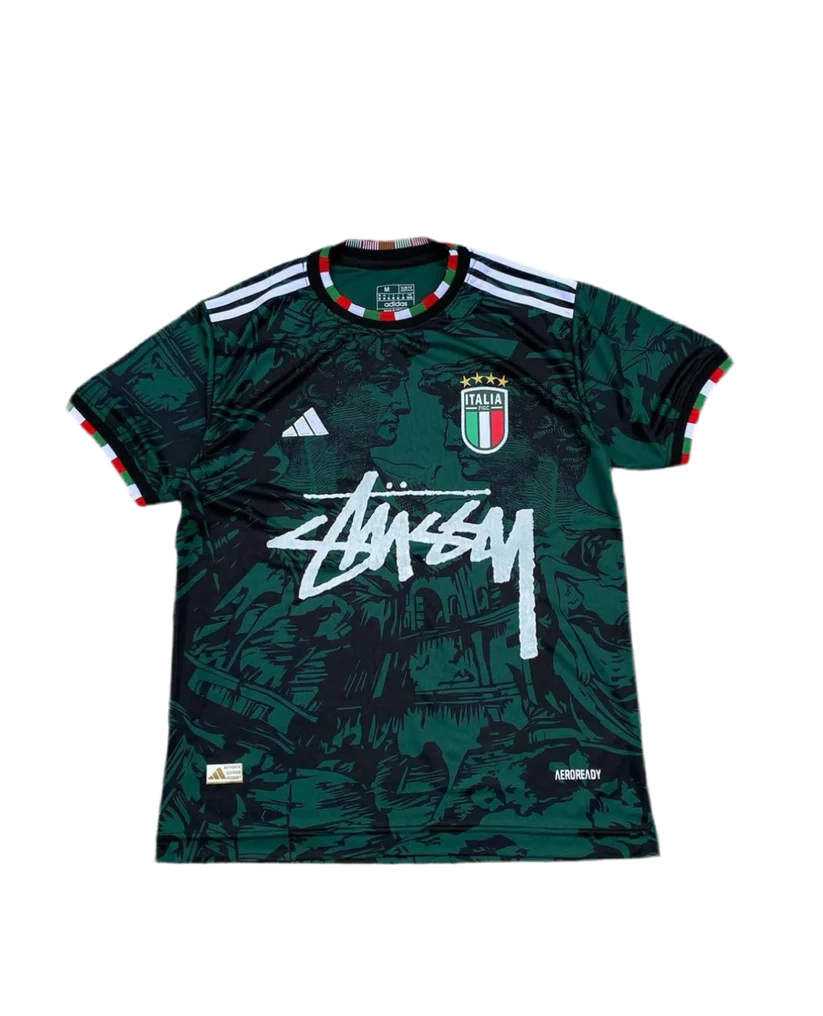 STÜSSY X “ITALY” JERSEY - Green