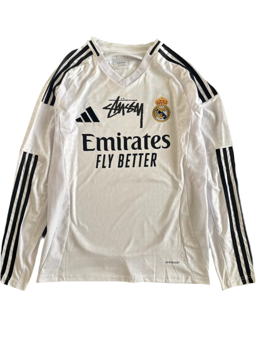 LIMITED EDITION STÜSSY x “REAL MADRID” LONGSLEEVE - 2024