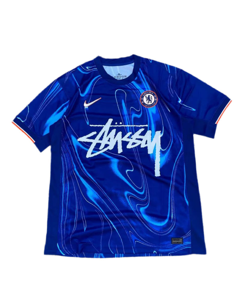 STÜSSY x Chelsea jersey - Aura