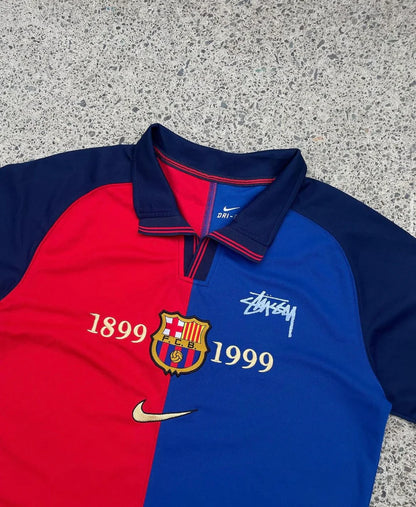 STÜSSY X “RETRO FC BARCELONA” JERSEY