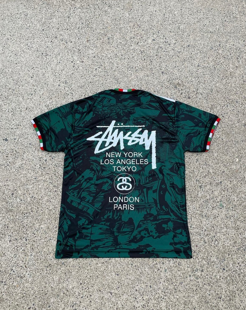 STÜSSY X “ITALY” JERSEY - Green