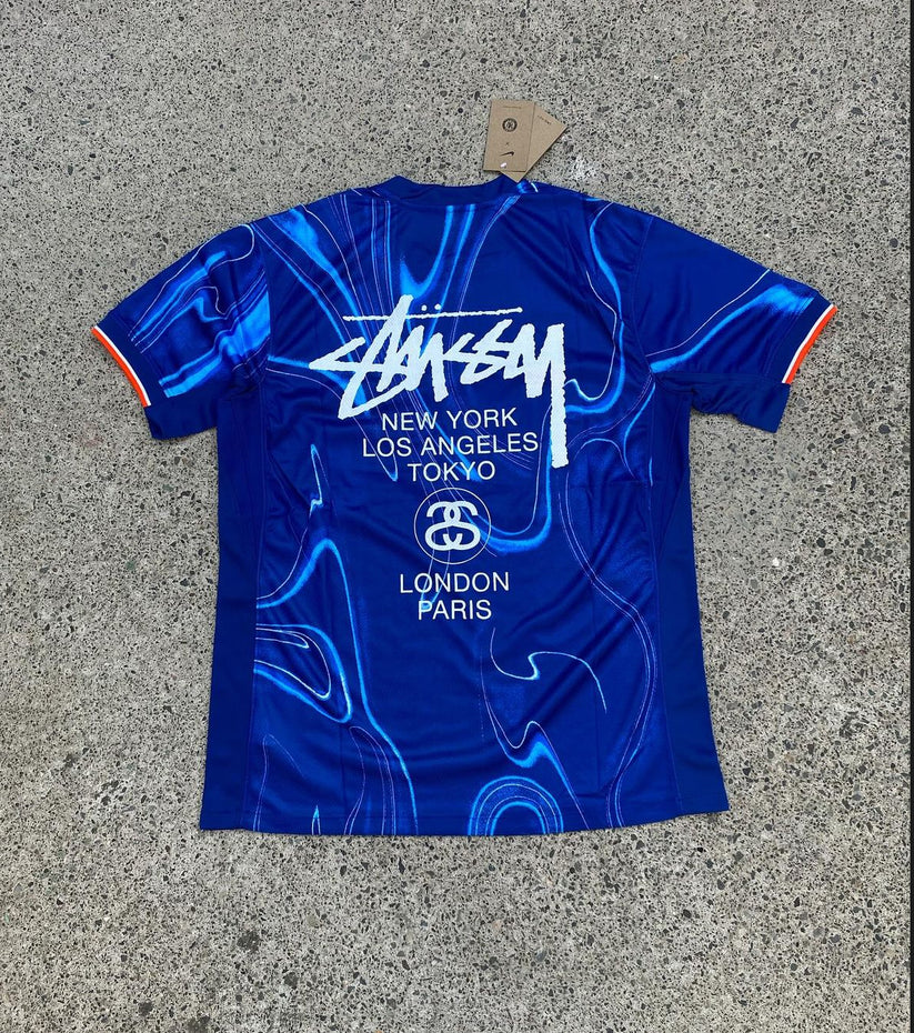 STÜSSY x Chelsea jersey - Aura